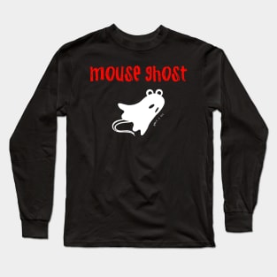 Mouse Ghost Long Sleeve T-Shirt